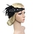 preiswerte Hochzeit Kopfschmuck-Strass / Feder / Polyester Stirnbänder / Blumen / Kopfbedeckung mit Blumig 1pc Besondere Anlässe Kopfschmuck
