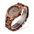 preiswerte Klassische Uhren-Herrn Armbanduhr Einzigartige kreative Uhr Uhr Holz Quartz Luxus Wasserdicht Analog Braun / Zwei jahr / Japanisch / Kalender / Japanisch / Zwei jahr