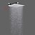 baratos Dusjhoder-Contemporary Rain Shower Chrome Feature - Rainfall, Shower Head