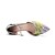 זול נעלי עקב לנשים-נשים עקבים נעלי מועדון PU קיץ סתיו קזו&#039;אל שמלה אבזם פתחים פרח עקב סטילטו סגול צהוב אדום ס&quot;מ 2.54 - ס&quot;מ 4.45
