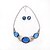 cheap Jewelry Sets-Women&#039;s Crystal Necklace / Earrings Ladies Personalized Euramerican Indian Elizabeth Locke Crystal Earrings Jewelry Blue For Wedding Party Daily