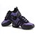 Χαμηλού Κόστους Sneakers Χορού-Γυναικεία Παπούτσια Χορού Αθλητικά Χαμηλό τακούνι Ύφασμα Λευκό / Μαύρο / Βυσσινί / Εξάσκηση / EU42