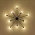 billige Loftslys-10-Light 122 cm Skyllemonteringslys Metal Sputnik Malede finish 110-120V 220-240V / CE / E26 / E27