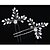 cheap Headpieces-Pearl / Crystal / Alloy Hair Clip / Hair Stick / Hair Pin with 1 Wedding / Special Occasion / Casual Headpiece