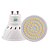 abordables Spots LED-ywxlight® gu10 mr16 e27 5w 400-500 lm 54led 2835smd led spotlight lampe led blanc chaud blanc froid ampoule led