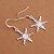 cheap Earrings-Women&#039;s Girls&#039; Crystal Dangle Earrings Flower Geometric Silver Plated Earrings Jewelry Silver For Wedding Party Daily Casual