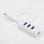 cheap USB Hubs &amp; Switches-USB 3.1 Type C to Multiple 4 USB 3.0 Converter Adapter HUB White
