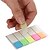 preiswerte Papier &amp; Notizbücher-fünf Arten von Farbe fluoreszierende transparente Folie labelcan wiederholt verwendet werden nicht einfach zu reißen