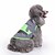 رخيصةأون ملابس الكلاب-قط كلب سترة ملابس الكلاب أخضر أزرق كوستيوم قطن مخطط كاجوال / يومي موضة XS S M L XL XXL