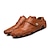 ieftine Încălțăminte manuală pentru bărbați-Bărbați Mocasini &amp; Balerini Mărime Plus Size Mocasini de conducere Pantofi lucrați manual Pantofi de confort Plimbare Casual În aer liber Zilnic Piele Nappa Non-alunecare Rezistență la uzură Loafer