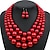 abordables Conjuntos de joyas-Juego de Joyas collar de trinidad For Mujer Perla Fiesta Boda Ocasión especial Perla / Casual / Diario