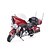 billige Lekemotorsykler-Lekebiler Støpejernsbiler Lekemotorsykler 1:28 Moto simulering Metall Motorsykkel Unisex Barne Gave