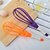 cheap Kitchen Utensils &amp; Gadgets-1Pcs Rotatable Mixer 2In1 Rotatable Egg Beaters Food-Grade Pp Whisk Cook Tools Kitchen Blender Detachable Washable Egg Mixer Random Color