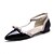 cheap Women&#039;s Sandals-Women&#039;s Sandals Flat Heel Pointed Toe Club Shoes Dress Party &amp; Evening Office &amp; Career Bowknot PU Summer Almond / Black / Red