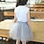 baratos Conjuntos-Kids Girls&#039; Clothing Set Sleeveless White White Patchwork Daily Lace Regular / Summer
