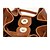 cheap Crossbody Bags-Women&#039;s Bags PU(Polyurethane) Shoulder Bag Tassel Solid Colored Gray / Dark Green / Brown