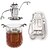olcso Kávé és tea-Tea szűrő Útmutató Rozsdamentes acél 1db / Ajándék / Napi