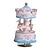 cheap Music Boxes-Music Box Carousel Music Box Unique Women&#039;s Girls&#039; Kid&#039;s Adults Graduation Gifts Toy Gift