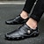 ieftine Încălțăminte manuală pentru bărbați-Bărbați Mocasini &amp; Balerini Mărime Plus Size Mocasini de conducere Pantofi lucrați manual Pantofi de confort Plimbare Casual În aer liber Zilnic Piele Nappa Non-alunecare Rezistență la uzură Loafer