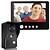 cheap Video Door Phone Systems-MOUNTAINONE Wired 9 inch Hands-free 480*234 Pixel One to One video doorphone