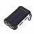 ieftine Încărcătoare de Baterie-Bancă de putere cu încărcător solar 20000mah bec USB compass pentru excursii în aer liber