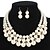 cheap Jewelry Sets-Women&#039;s Jewelry Set - Pearl Euramerican Include White For Wedding / Party / Special Occasion