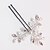cheap Headpieces-Pearl Headwear / Hair Clip / Hair Stick with Floral 1pc Wedding / Special Occasion Headpiece / Hair Pin