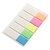 baratos Papéis &amp; Blocos de Notas-Cinco tipos de etiquetas transparentes fluorescentes de cores podem ser usados ​​repetidamente, não é fácil de rasgar