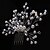 cheap Headpieces-Crystal / Imitation Pearl / Rhinestone Hair Combs with 1 Wedding / Special Occasion / Casual Headpiece