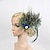 cheap Fascinators-Fascinators Kentucky Derby Hat Flowers Headwear Hair Clip Rhinestone Feather Fall Wedding Melbourne Cup Cocktail Royal Astcot Vintage 1920s The Great Gatsby With Floral Headpiece Headwear