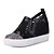 cheap Women&#039;s Sneakers-Women&#039;s Shoes Synthetic / Tulle Spring / Summer / Fall Club Shoes Sneakers Platform Round Toe Sequin White / Black / Pink / Party &amp; Evening