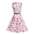 preiswerte Kleider-Girls&#039; Sleeveless 3D Printed Graphic Dresses Floral Polyester Dress Summer Spring Kids Daily Holiday Going out Print