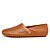 abordables Zapatillas sin cordones y mocasines de hombre-Hombre Zapatos de taco bajo y Slip-On Mocasines de Confort Zapatos Confort Mocasines de verano Casual Oficina y carrera Zapatos de Paseo Cuero de Napa Blanco Negro Marrón Otoño Primavera Verano