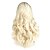 billige Syntetiske Lace-parykker-Syntetisk Lace Front Parykker Naturligt, bølget hår Naturligt, bølget hår Blonde Front Paryk Lang Sort / Jordbær Blond Syntetisk hår Dame Varme resistent Ombre-hår Mørke hårrødder Sort