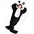 levne Kigurumi pyžama-Dětské Pyžama Kigurumi s pantoflemi Panda Zvířecí Overalová pyžama Korálové rouno Černá / Bílá Kostýmová hra Pro Chlapci a dívky Oblečení na spaní pro zvířata Karikatura Festival / Svátek Kostýmy
