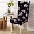 cheap Dining Chair Cover-Country Polyester Chair Cover, Form Fit Floral / Botanical Print Slipcovers