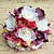 baratos Bouquets de Flores para Noiva-Bouquets de Noiva Buquês Casamento / Festa / Noite Cetim 9.84&quot;(Aprox.25cm)
