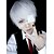 ieftine Peruci Anime Cosplay-Tokyo Ghoul Ken Kaneki Peruci de Cosplay Bărbați 10 inch Peruca Animei / Perucă / Perucă