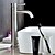 cheap Bathroom Sink Faucets-Bathroom Sink Faucet - Widespread Nickel Brushed Vessel Single Handle One HoleBath Taps