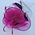 levne Fascinátory-peří / síť fascinators kentucky derby klobouk / pokrývky hlavy / ptačí klec závoje s květinami 1ks svatební / zvláštní příležitost / čajový dýchánek čelenka