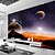 cheap Wall Murals-Galaxy Planet Custom 3D Large Wallcovering Mural Wallpapers Fitted Restaurant Bedroom Office Natural Scenery