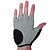 cheap Bike Gloves / Cycling Gloves-Nuckily Winter Bike Gloves / Cycling Gloves Mountain Bike Gloves Mountain Bike MTB Breathable Anti-Slip Sweat-wicking Protective Half Finger Sports Gloves Lycra Red for Adults&#039; Outdoor