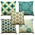 cheap Throw Pillows &amp; Covers-5 pcs Linen Natural / Organic Pillow Cover Pillow Case, Solid Colored Floral Plaid Casual Retro Traditional / Classic