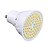 Недорогие Светодиодные споты-GU10 72LED 7W 2835SMD 500-700Lm LED Corn Light Warm White Cool White Natural White LED Spotlight  AC 110-120V