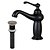 cheap Faucet Sets-Faucet Set - Widespread Nickel Brushed Centerset Single Handle One Hole
