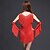 cheap Latin Dancewear-Latin Dance Dresses Women&#039;s Performance Spandex Crystals / Rhinestones Tassel Sleeveless Natural Dress