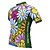 cheap Women&#039;s Cycling Clothing-JESOCYCLING Women&#039;s Short Sleeve Cycling Jersey Floral Botanical Bike Jersey Mountain Bike MTB Road Bike Cycling Breathable Quick Dry Back Pocket Sports Clothing Apparel / Stretchy / Sweat-wicking