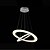 cheap Circle Design-50 cm Dimmable / LED / Dimmable With Remote Control Pendant Light Metal Acrylic Electroplated Modern Contemporary 110-120V / 220-240V
