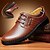 cheap Men&#039;s Oxfords-Men&#039;s Oxfords Formal Shoes Comfort Shoes Wedding Casual Office &amp; Career Walking Shoes Synthetics Black Navy Blue Brown Fall Summer / Split Joint / EU40