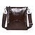 cheap Crossbody Bags-Men&#039;s Bags PU Leather Shoulder Messenger Bag Crossbody Bag Solid Colored Leather Bag Event / Party Formal Office &amp; Career Black Blue Khaki Brown